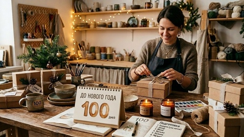 До нового года осталось 100 дней